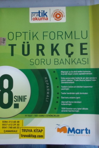 8. Sınıf Optik Formlu Türkçe Soru Bankası
