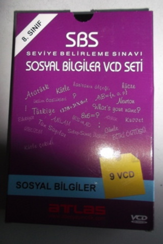 8.Sınıf SBS Sosyal Bilgiler VCD Seti / 9 VCD
