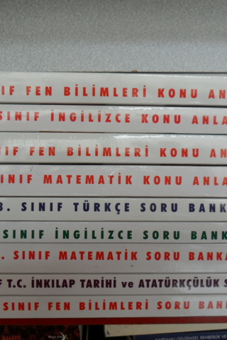 8. Sınıf Seti / 9 Adet
