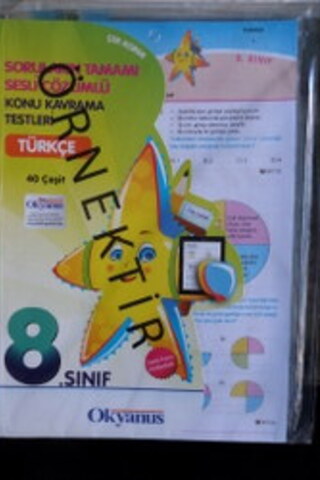 8. Sınıf Türkçe Konu Kavrama Testleri