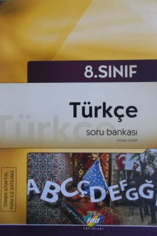 8. Sınıf Türkçe Soru Bankası Ahmet Sınar