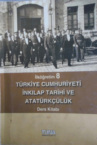 8. Sınıf Türkiye Cumhuriyeti İnkılap Tarihi ve Atatürkçülük Ders Kitab