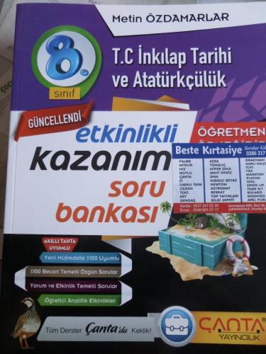 8. Sınıf T.C. İnkılap Tarihi ve Atatürkçülük Metin Özdamarlar