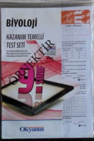 9.Sınıf Biyoloji Kazanım Temelli Test Seti