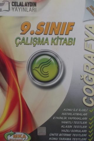 9.Sınıf Coğrafya Çalışma Kitabı