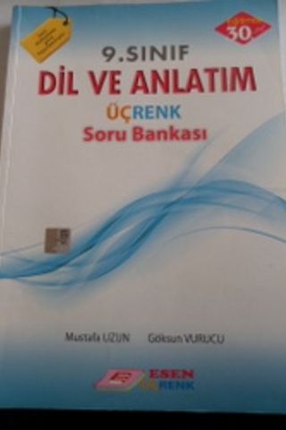 9. Sınıf Dil ve Anlatım Üçrenk Soru Bankası Mustafa Uzun