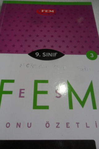 9.Sınıf Femtest Konu Özetli 3