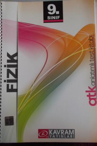 9. Sınıf Fizik Anlatımlı Test Kitabı
