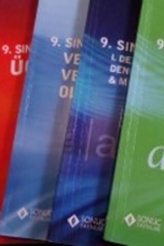 9. Sınıf Geometri Matematik Yardımcı Test Kitapları / 6 Adet