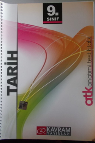 9. Sınıf Tarih Anlatımlı Test Kitabı