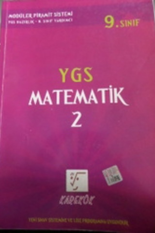 9. Sınıf YGS Matematik 2 Muharrem Duş