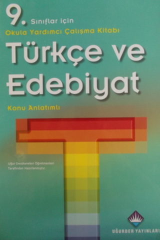 9. Sınıflar İçin Okula Yardımcı Çalışma Kitabı Türkçe ve Edebiyat Konu