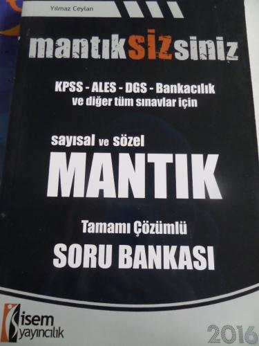 Sayısal ve Sözel Mantık Tamamı Çözümlü Soru Bankası