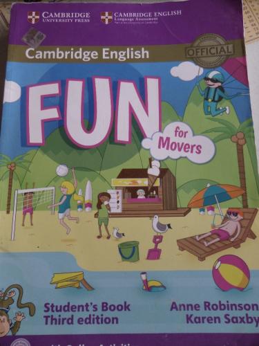 Fun For Movers Student's Book Anne Robinson And Karen Sxbey
