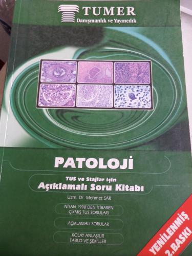 Patoloji Açıklamalı Soru Kitabı Mehmet Sar