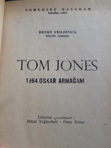 Tom Jones 1964 Oskar Armağanı Henry Fielding