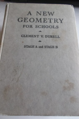 A new Geometry For Schools Clement V. Durell