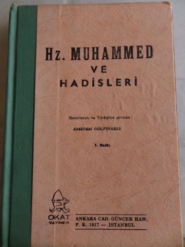 Hz. Muhammed ve Hadisleri Abdülbaki Gölpınarlı
