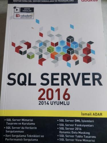 SQL Server 2016 İsmail Adar