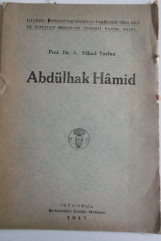 Abdülhak Hamid Ali Nihad Tarlan