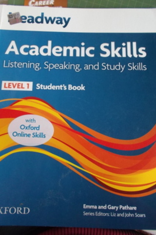 Academic Skills Level 1 Student's Book Emma And Gary Pathare