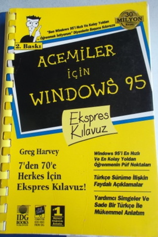 Acemiler İçin Windows 95 Kemal Yarcı