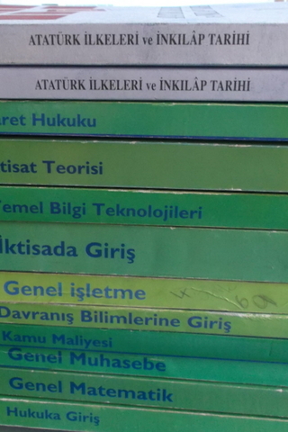 Açıköğretim Kitapları / 12 Adet