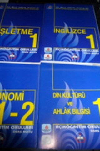 Açık Öğretim Okulları Ders Notu / 12 Adet