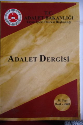 Adalet Dergisi 2008 / 30