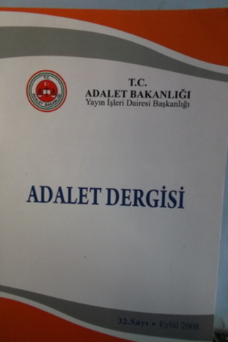 Adalet Dergisi 2008 / 32