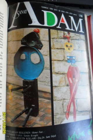 Adam Sanat Dergisi 1989 / 11 Sayı Birlikte