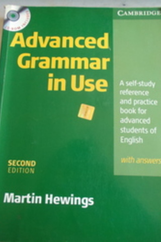 Advanced Grammar In Use Martin Hewings