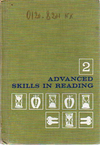 Advanced Skills In Reading 2 Joseph C. Gainsburg