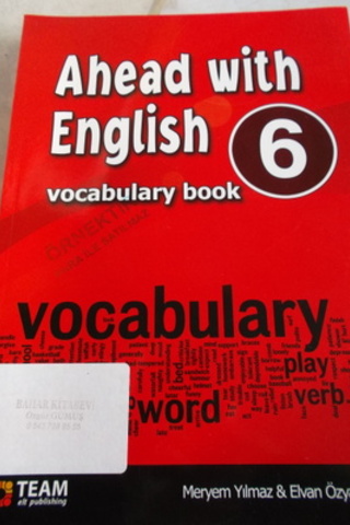 Ahead With English 6 Vocabulary Book Meryem Yılmaz