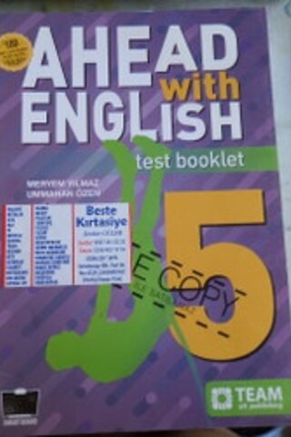 Ahead With English 5 Test Booklet Meryem Yılmaz