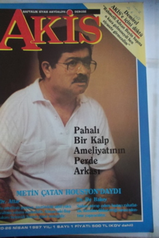 Akis Haftalık Aktüalite Mecmuası 1987 / 1