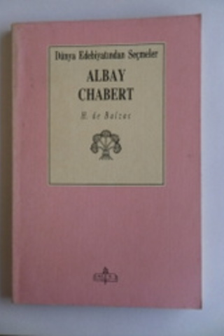 Albay Chabert Honore De Balzac