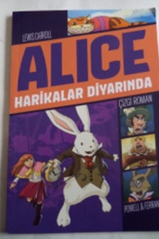 Alice Harikalar Diyarında çizgi roman Lewis Carroll