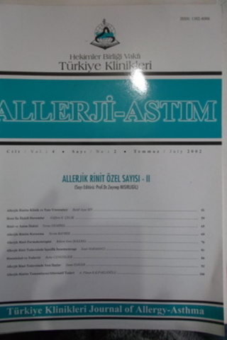 Allerji - Astım 2002 / 2