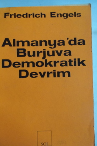 Almanya'da Burjuva Demokratik Devrim Friedrich Engels