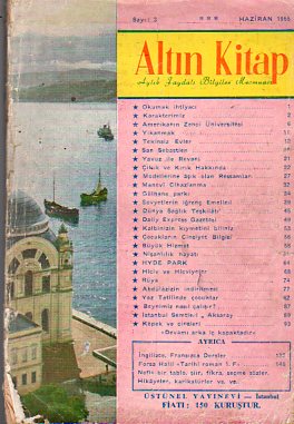 Altın Kitap Aylık,Faydalı Bilgiler Mecması 1955 Nisan Sayı:3