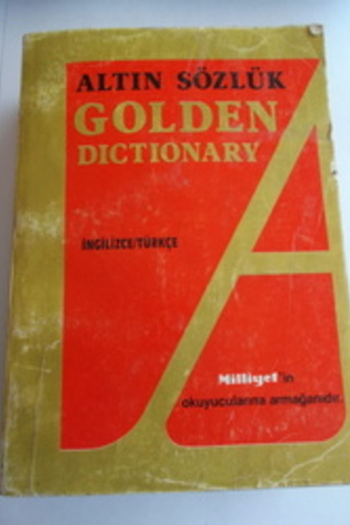 Altın sözlük Golden Dıctıonary İngilizce-Türkçe