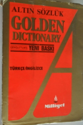 Altın Sözlük Golden Dıctıonary Türkçe-İngilizce Necmettin Arıkan
