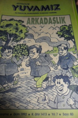 Altınoluk Aylık Mecmua Eki Yuvamız 1992 / 80