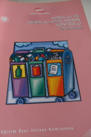 Ambalaj ve Ambalaj Atıklarının Kontrolü