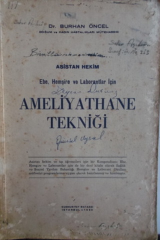 Ameliyathane Tekniği Burhan Öncel