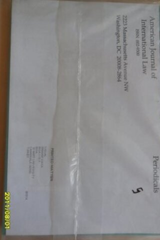 American Journal of İnternational Law