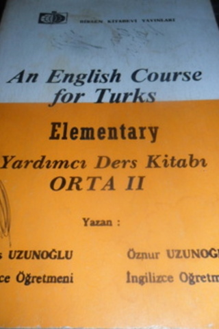 An English Course for Turks Elementary yardımcı ders kitabı Orta II