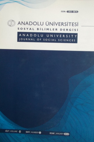 Anadolu Üniversitesi Sosyal Bilimler Dergisi 2010 / 1