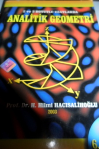 Analitik Geometri H. Hilmi Hacısalihoğlu